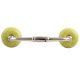 Lime Crackle Ceramic Bridge Handle 